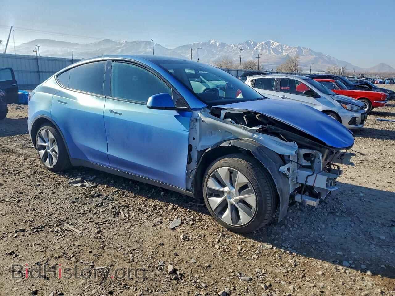 2021 TESLA MODEL Y - VIN: 5YJYGAEEXMF185318 - Фото 4