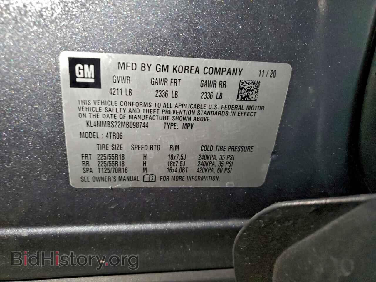 2021 BUICK ENCORE - VIN: KL4MMBS22MB098744 - Photo 13