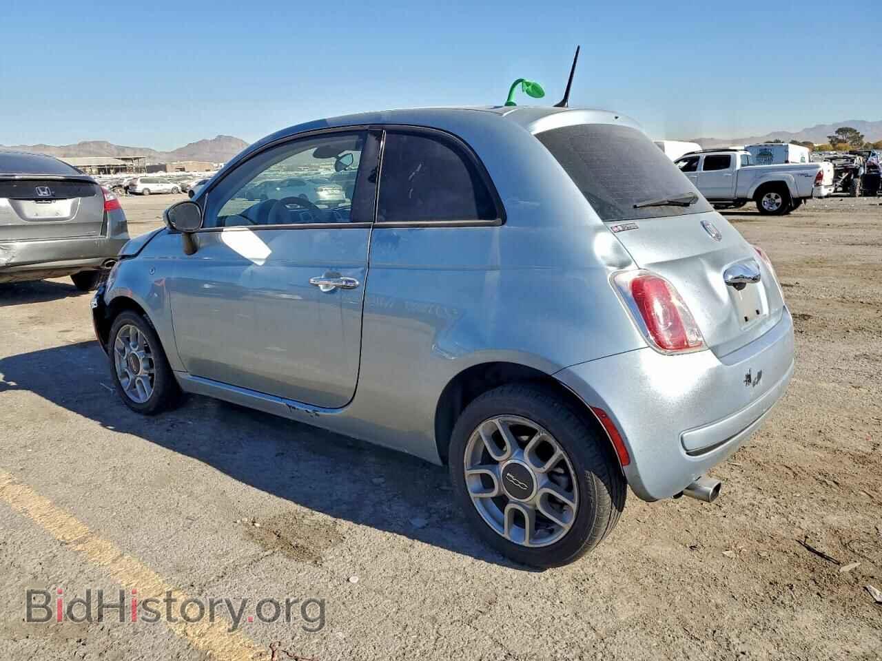 2015 FIAT 500 - VIN: 3C3CFFAR8FT570601 - Фото 2