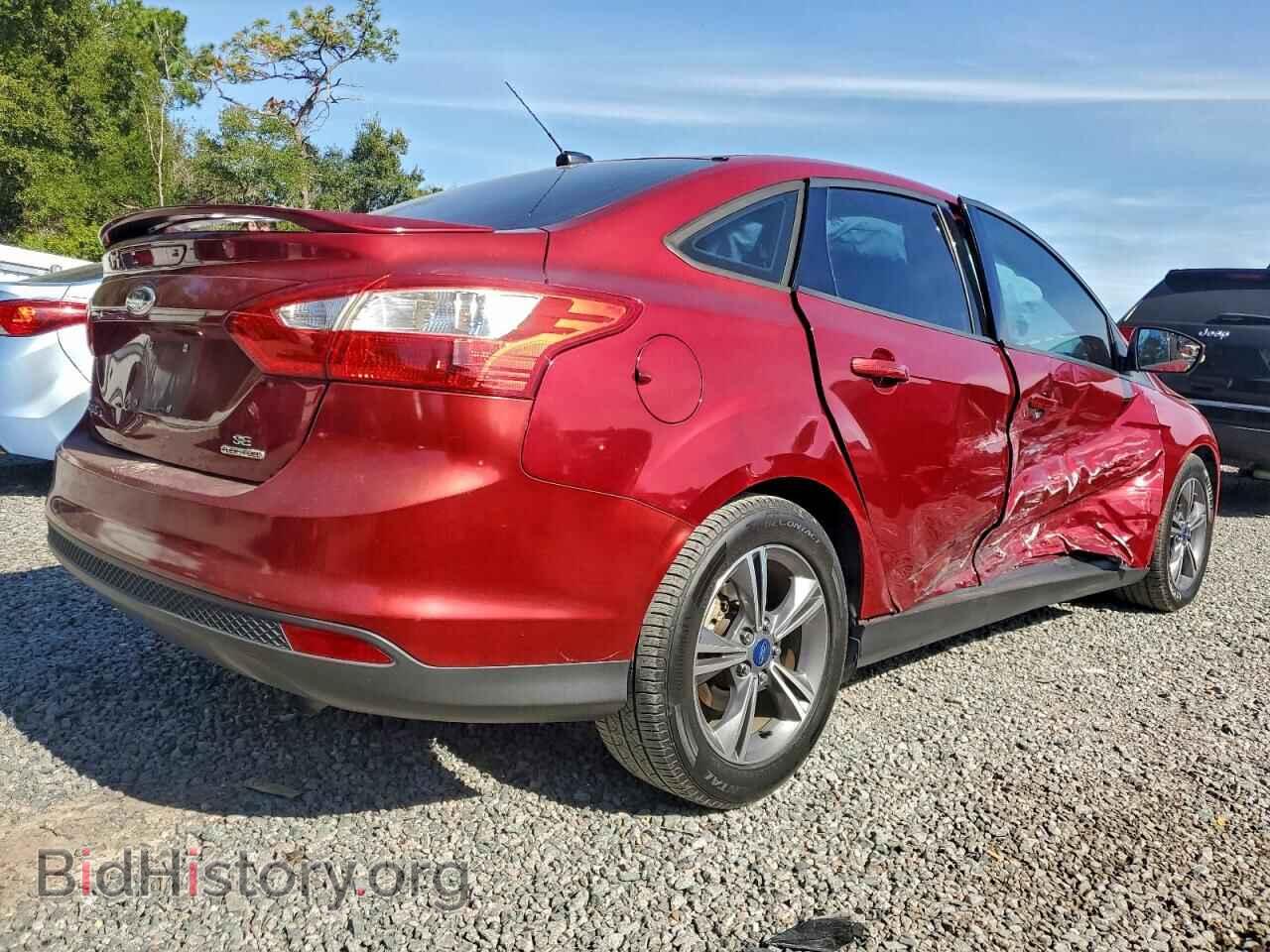 2014 FORD FOCUS - VIN: 1FADP3F2XEL436843 - Фото 3