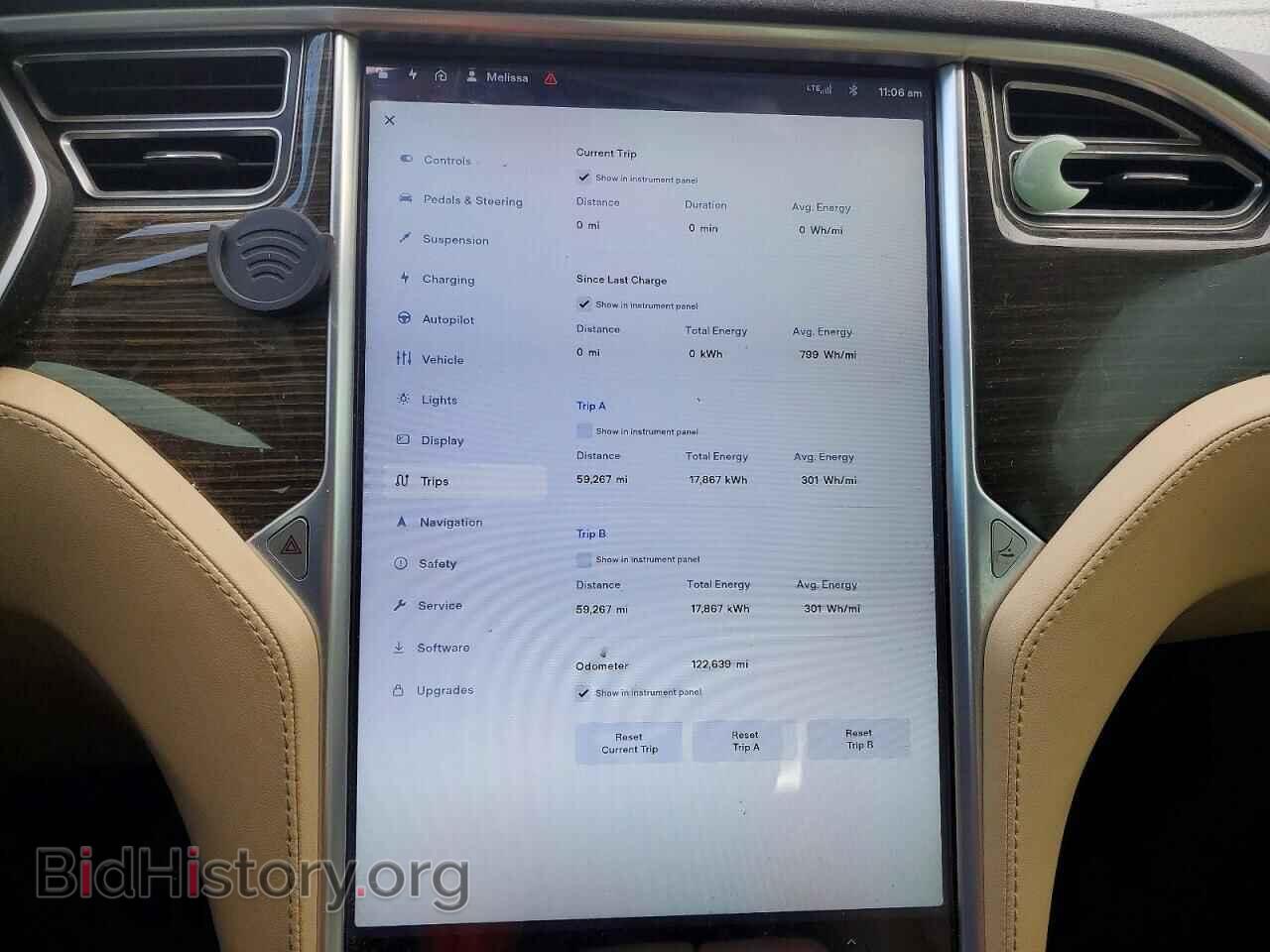 2015 TESLA MODEL S - VIN: 5YJSA1S22FF081846 - Photo 9