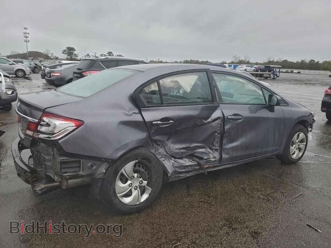 2014 HONDA CIVIC - VIN: 19XFB2F58EE232668 - Фото 3