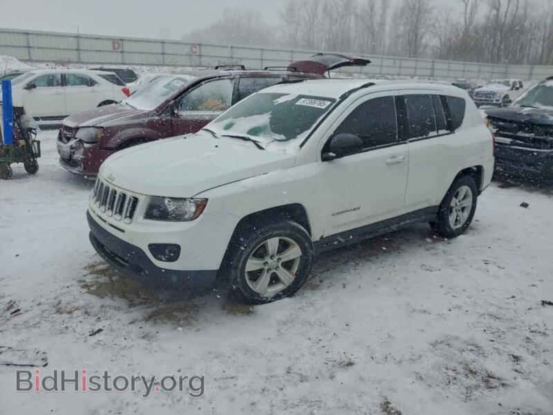 2014 Jeep COMPASS Sport (VIN 1C4NJDBB5ED809258) — фото 1 из 13, Copart, повреждение: передняя часть
