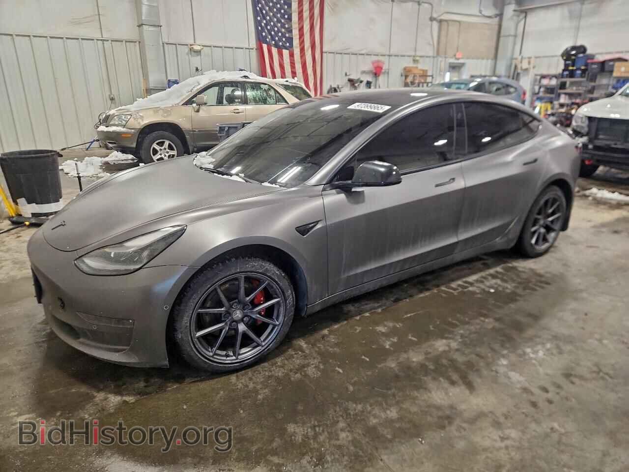 Фотография 5YJ3E1EB6NF130713 - TESLA MODEL 3 2022