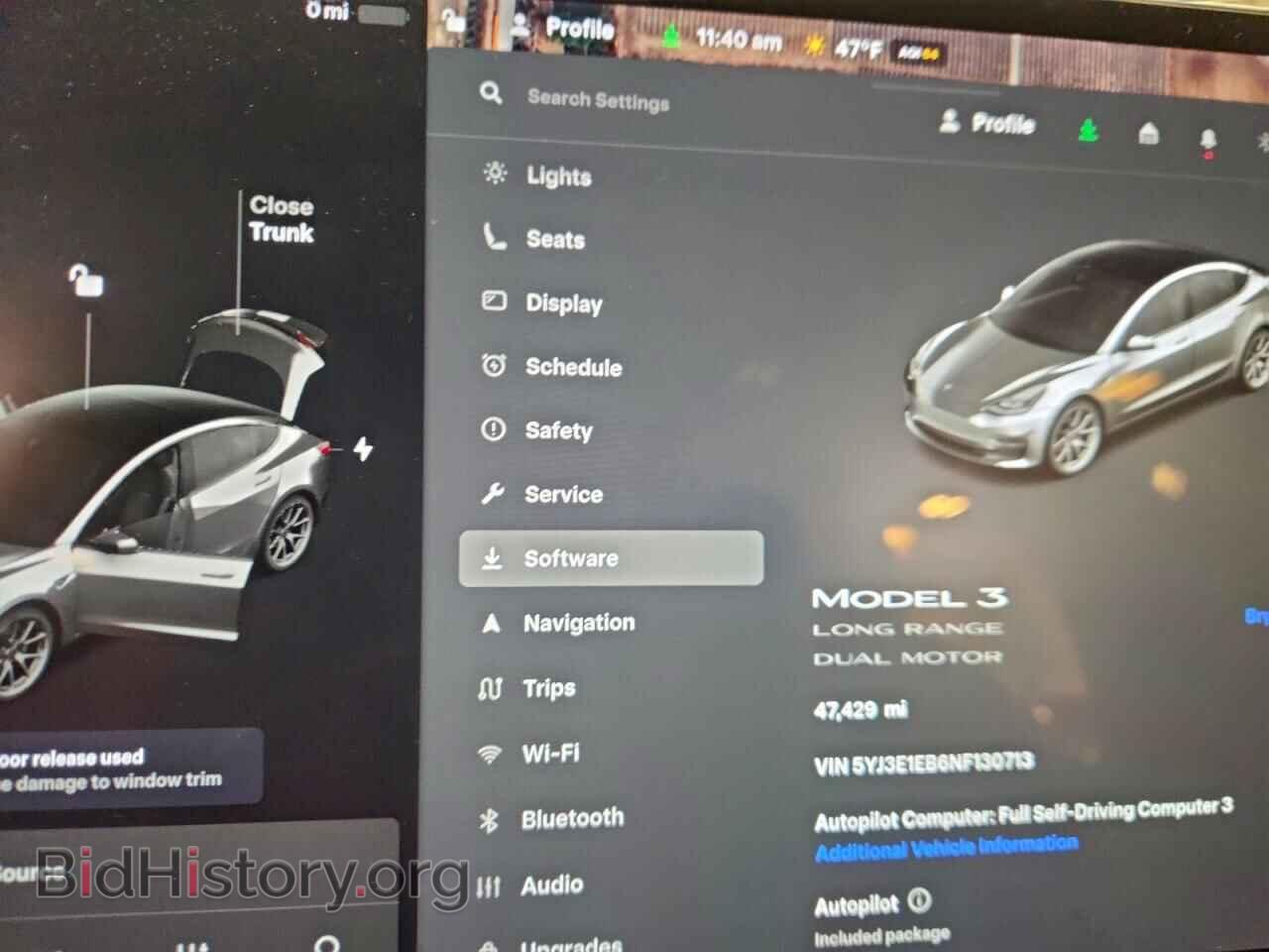 2022 TESLA MODEL 3 - VIN: 5YJ3E1EB6NF130713 - Фото 9