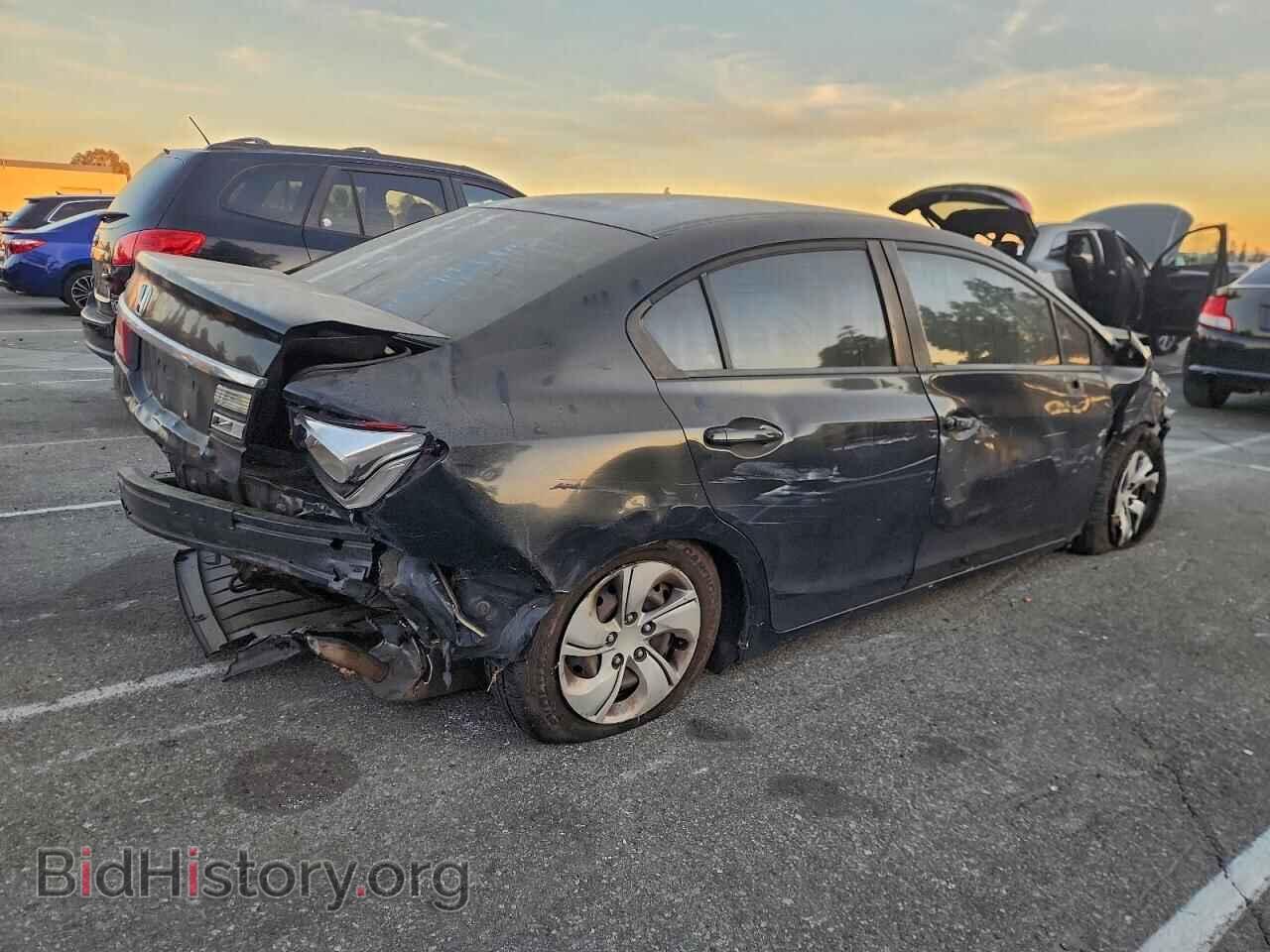 2013 HONDA CIVIC - VIN: 19XFB2F51DE208047 - Фото 3