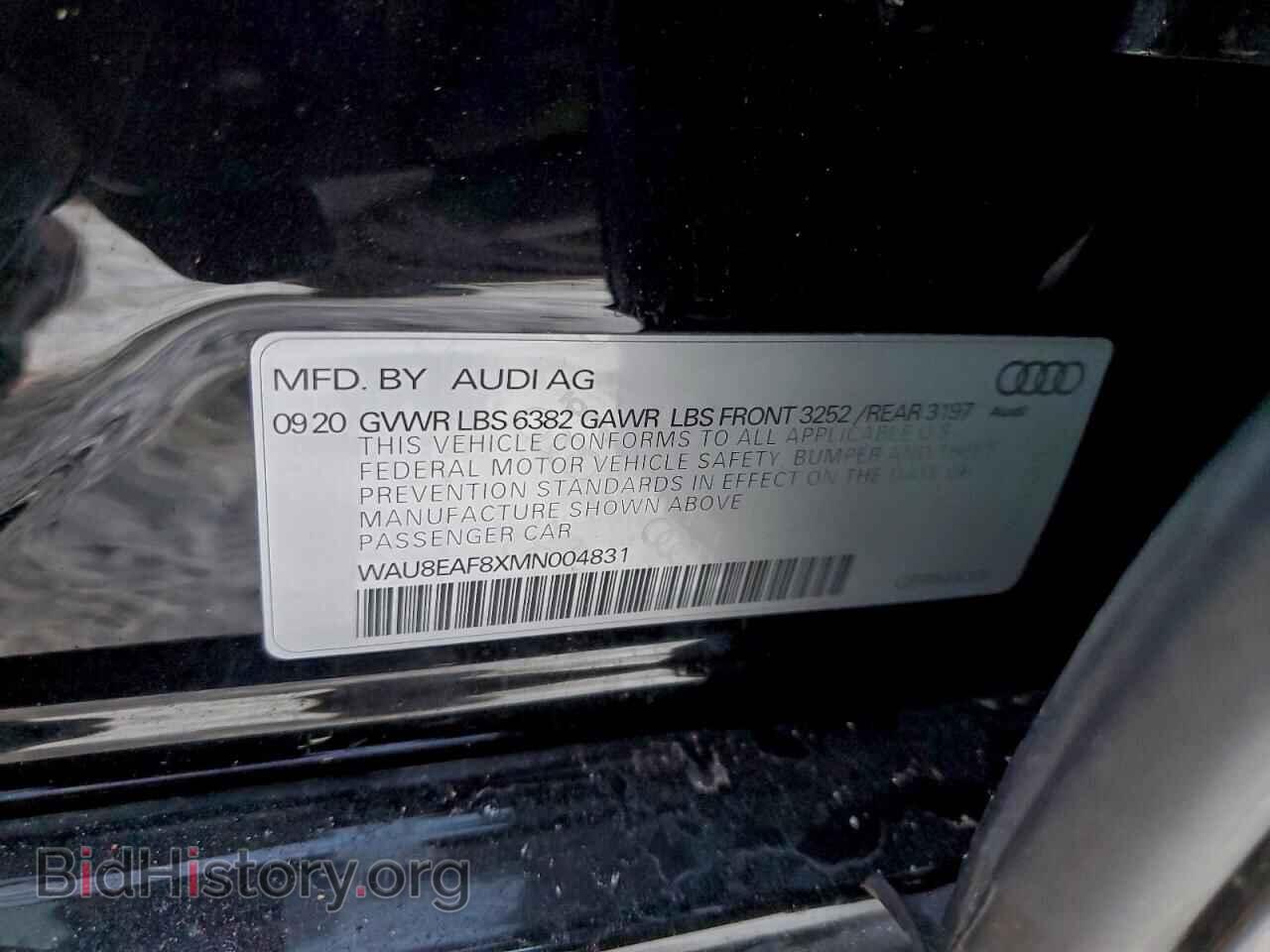 2021 AUDI A8 - VIN: WAU8EAF8XMN004831 - Photo 12