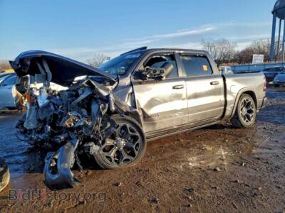 2022 RAM 1500, серый — VIN 1C6SRFHT4NN268888, Copart