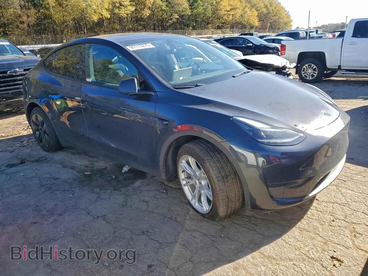 2024 TESLA MODEL Y - VIN: 7SAYGDED2RF082106 - Фото 4