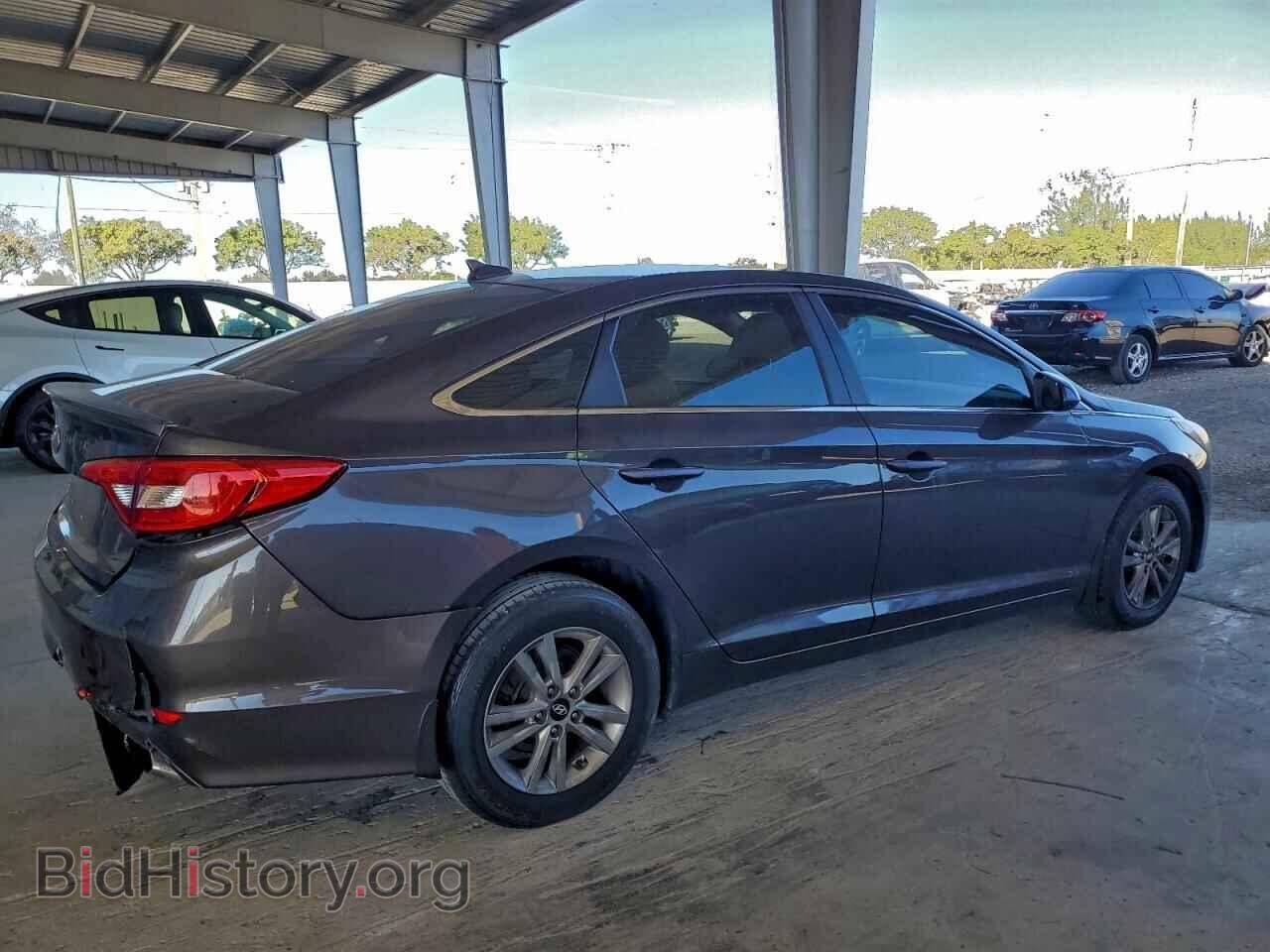 2016 HYUNDAI SONATA - VIN: 5NPE24AF9GH297972 - Фото 3