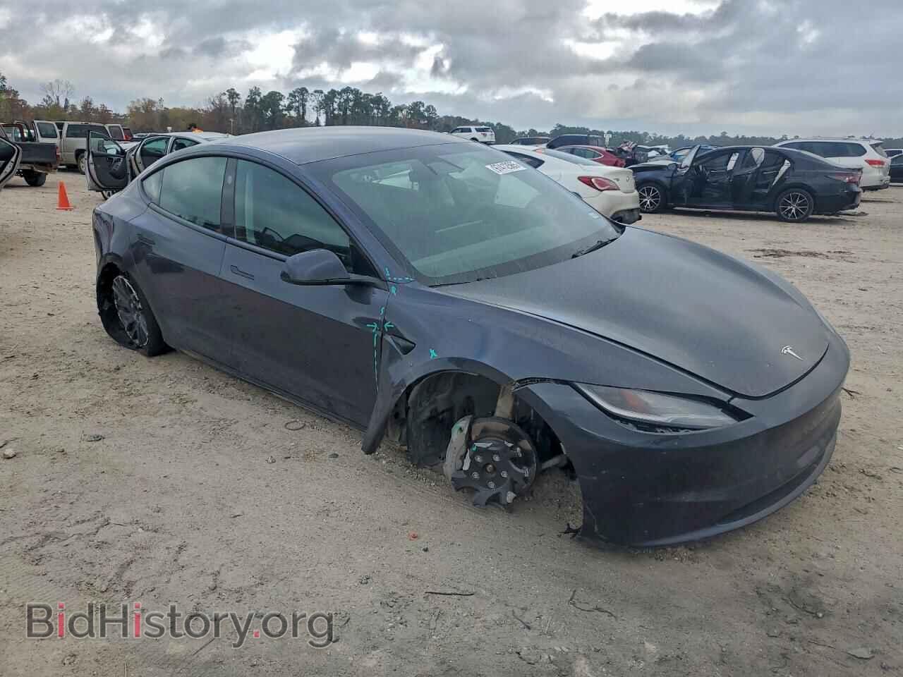 2024 TESLA MODEL 3 - VIN: 5YJ3E1EBXRF788430 - Фото 4