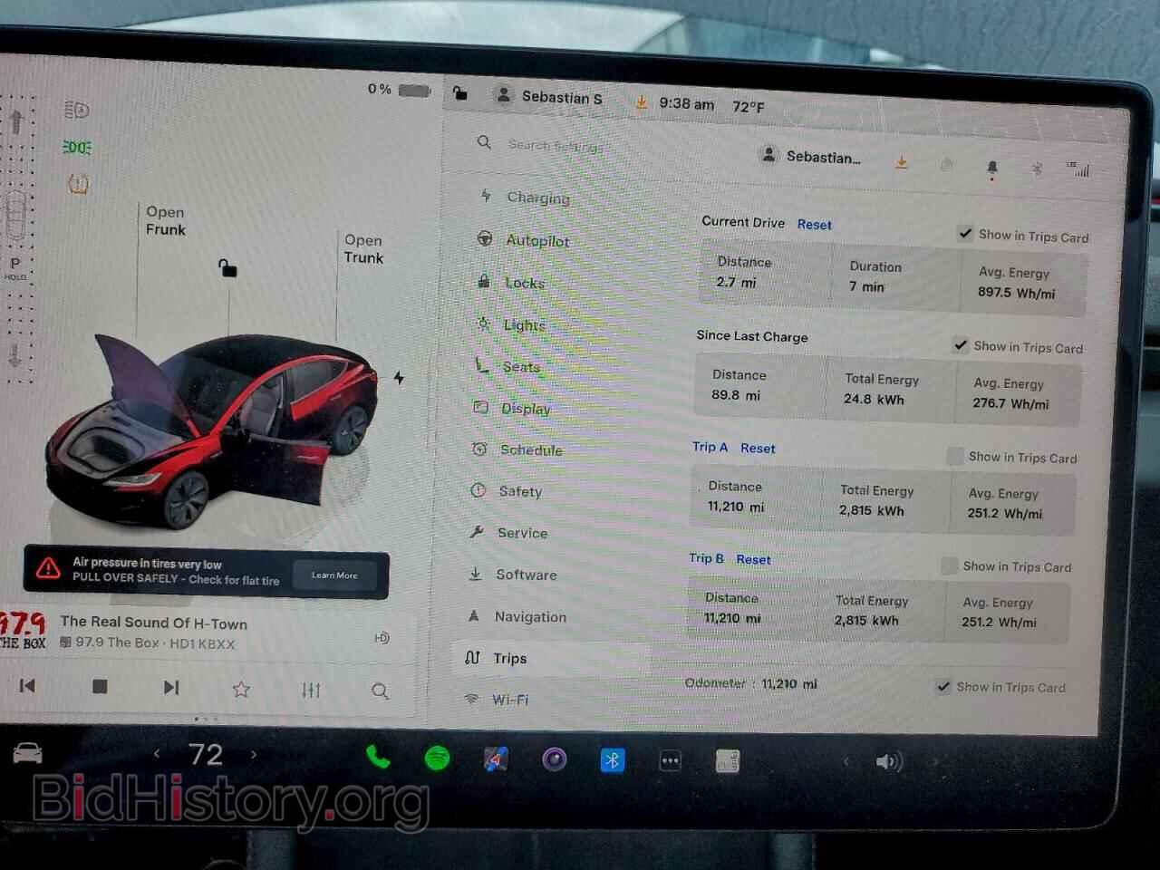 2024 TESLA MODEL 3 - VIN: 5YJ3E1EBXRF788430 - Фото 9