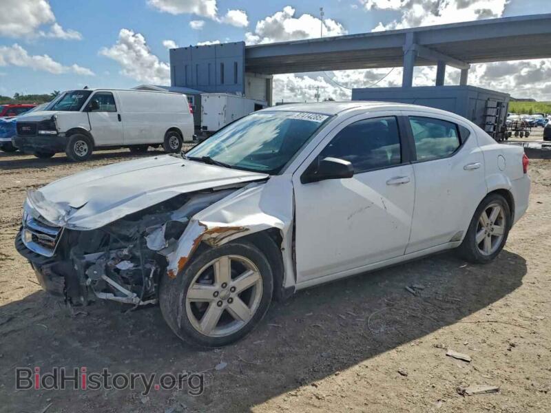 2013 Dodge AVENGER SE (VIN 1C3CDZAB4DN649285) — photo 1 of 15, Copart, damage: front end