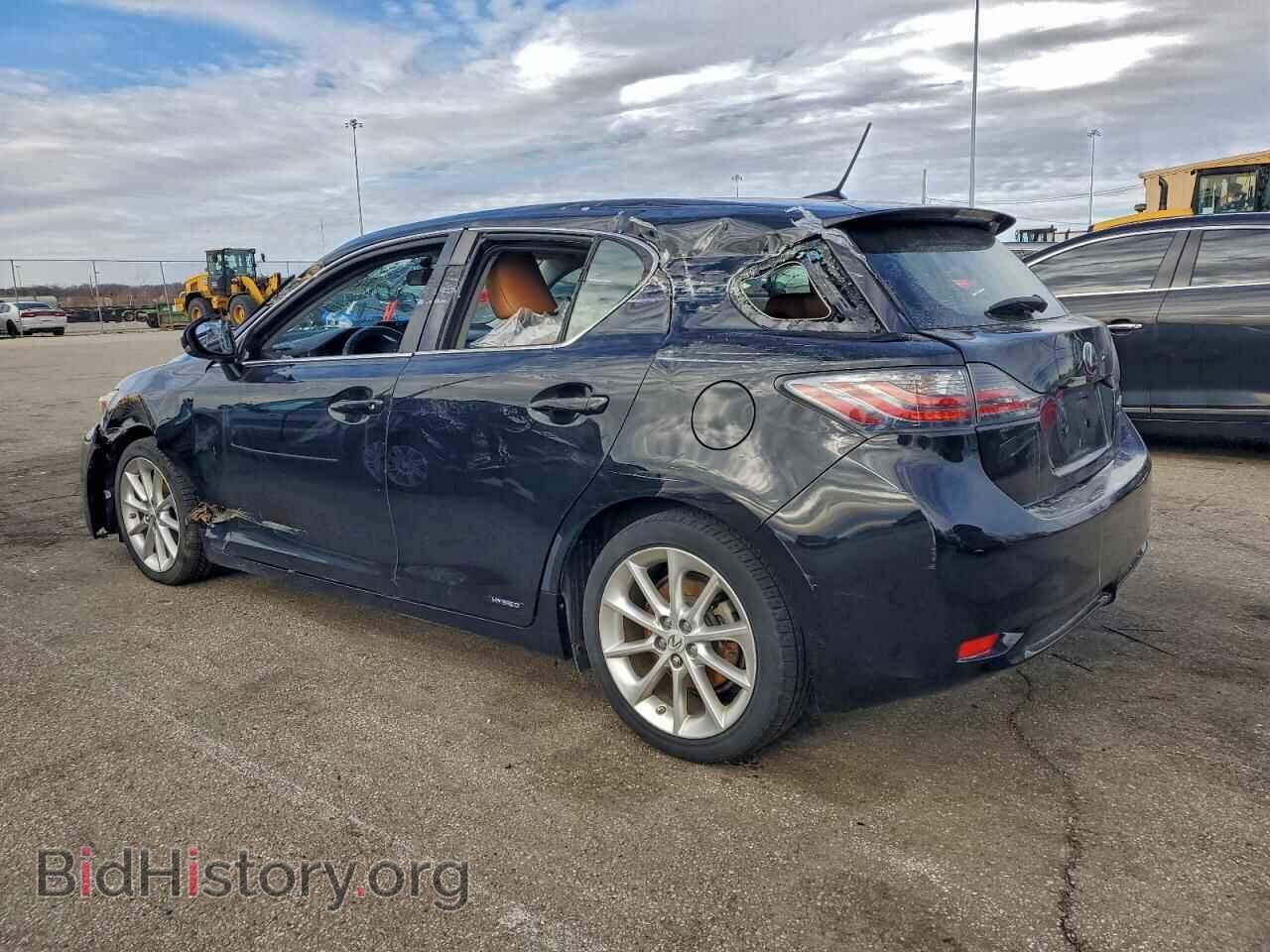 2012 LEXUS CT 200 - VIN: JTHKD5BH5C2120087 - Фото 2