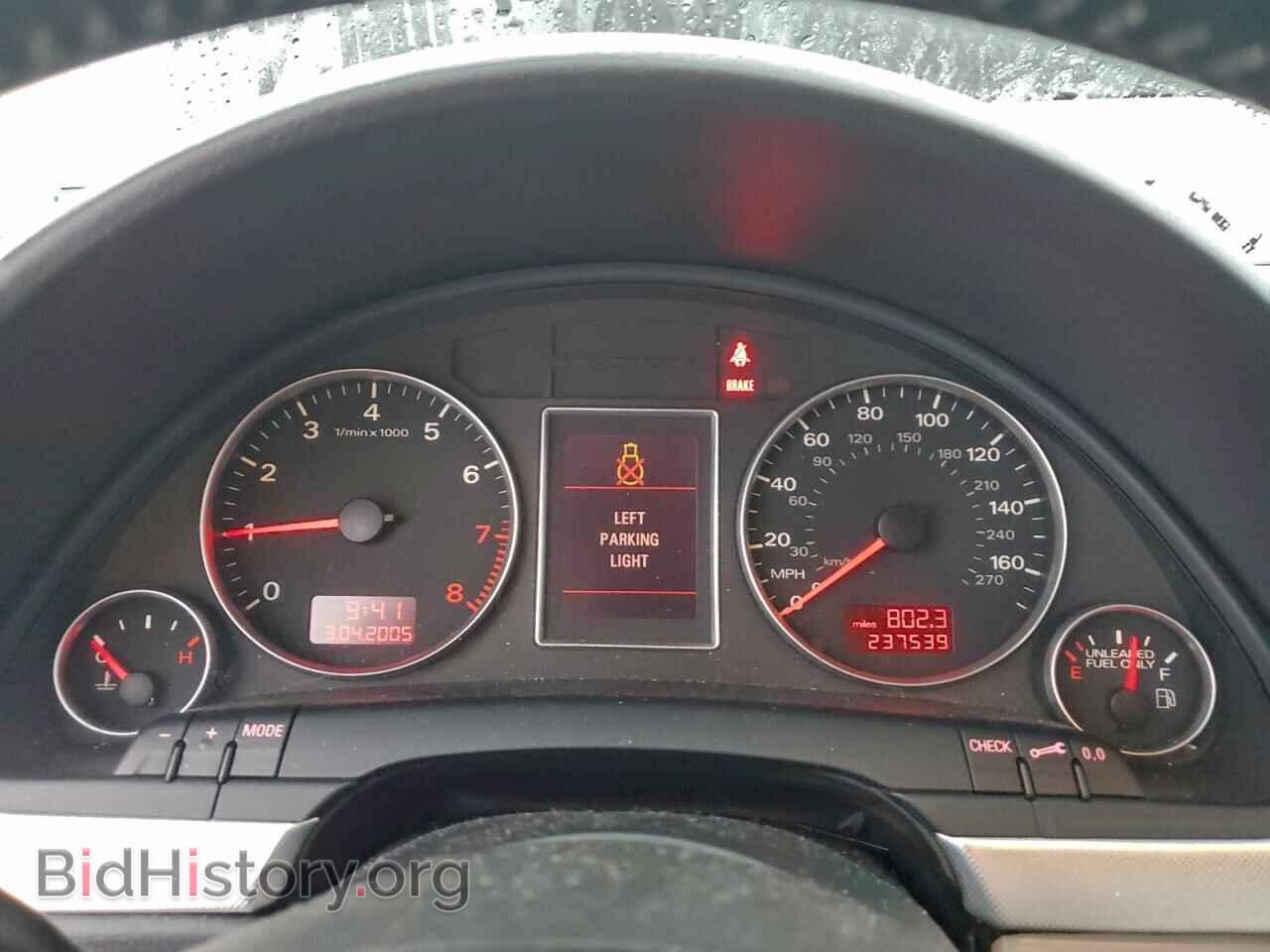 2005 AUDI A4 - VIN: WAUDF78E55A535879 - Фото 9