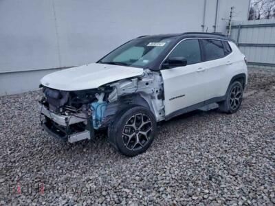 2025 Jeep COMPASS Limited, белый — VIN 3C4NJDCN7ST509980, Copart