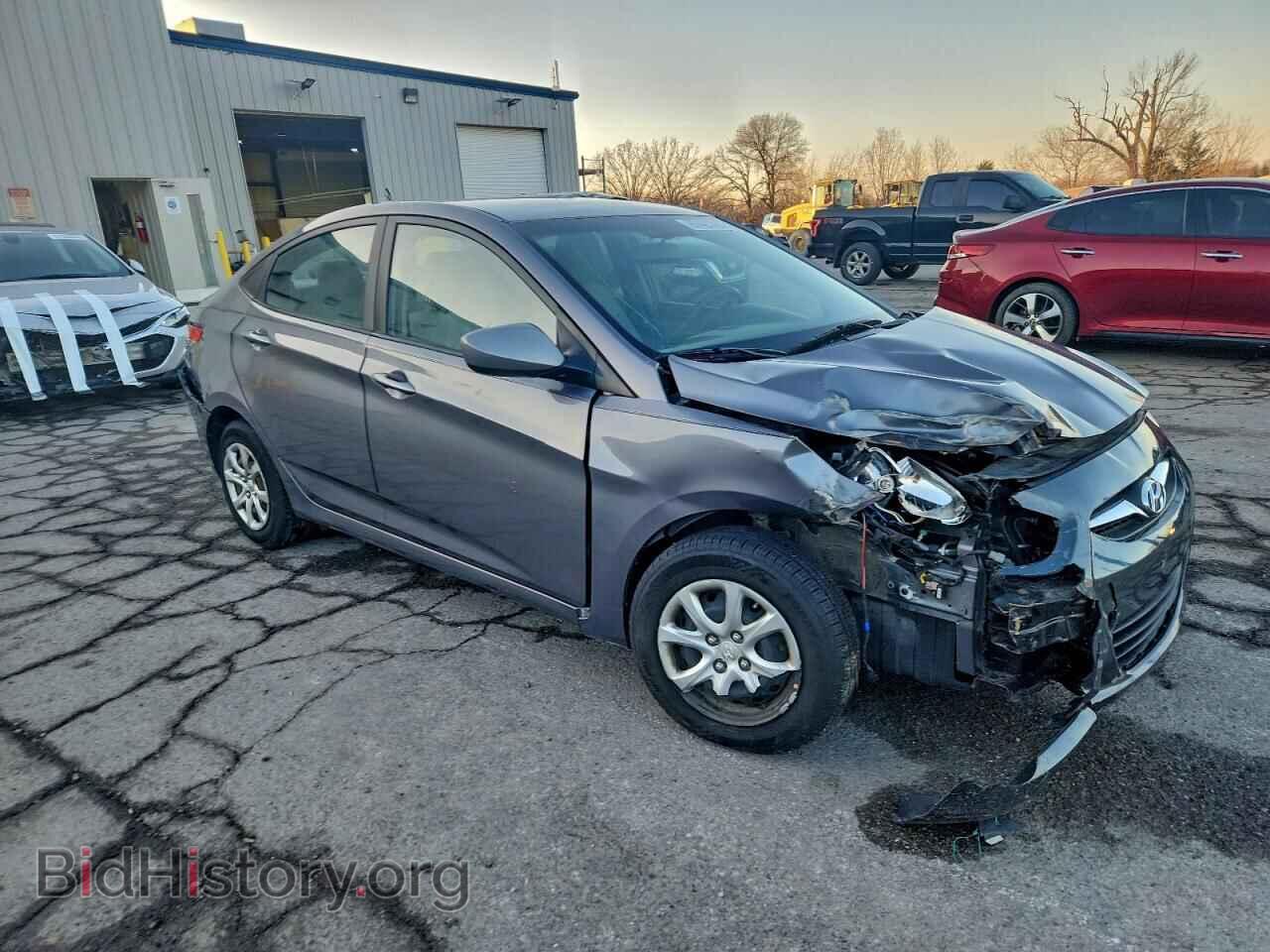 2013 HYUNDAI ACCENT - VIN: KMHCT4AEXDU566120 - Фото 4