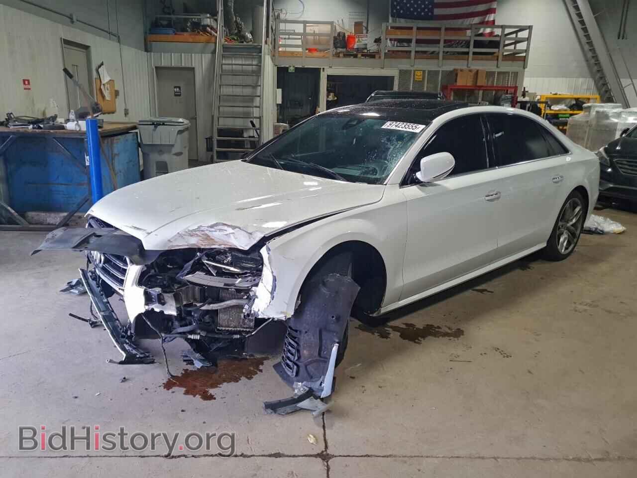 Photo WAU43AFD5HN011838 - AUDI A8 2017