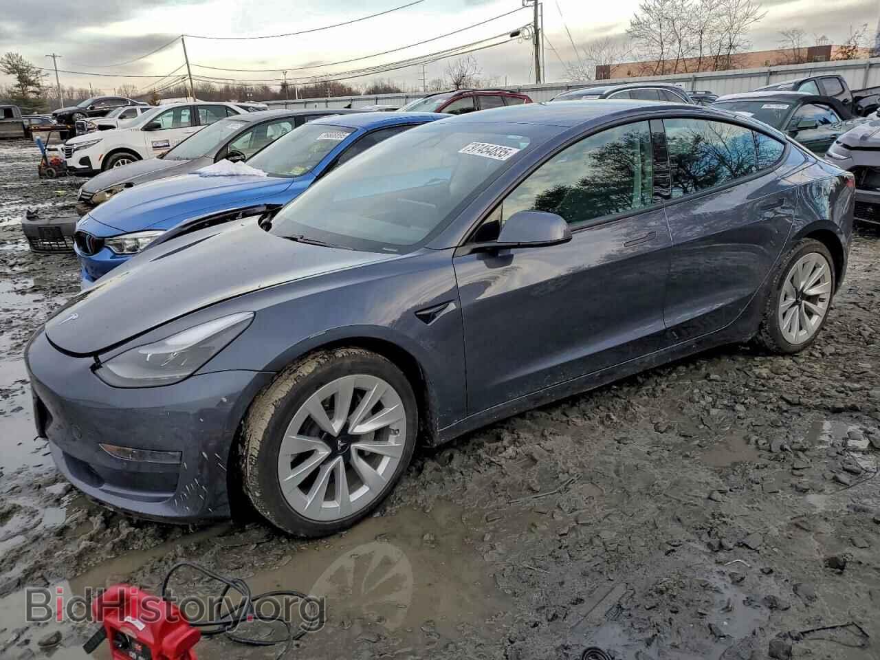Photo 5YJ3E1EA1MF021064 - TESLA MODEL 3 2021