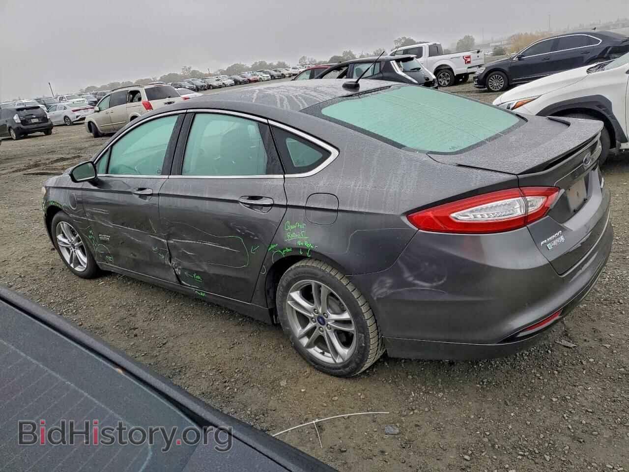 2015 FORD FUSION - VIN: 3FA6P0SU2FR114635 - Фото 2