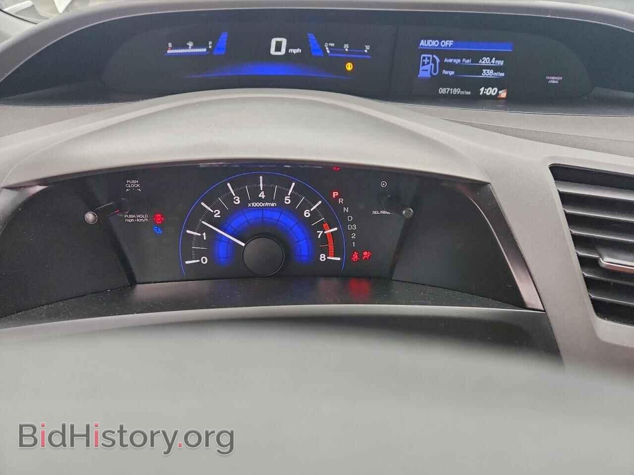 2012 HONDA CIVIC - VIN: 19XFB2F59CE094474 - Фото 9