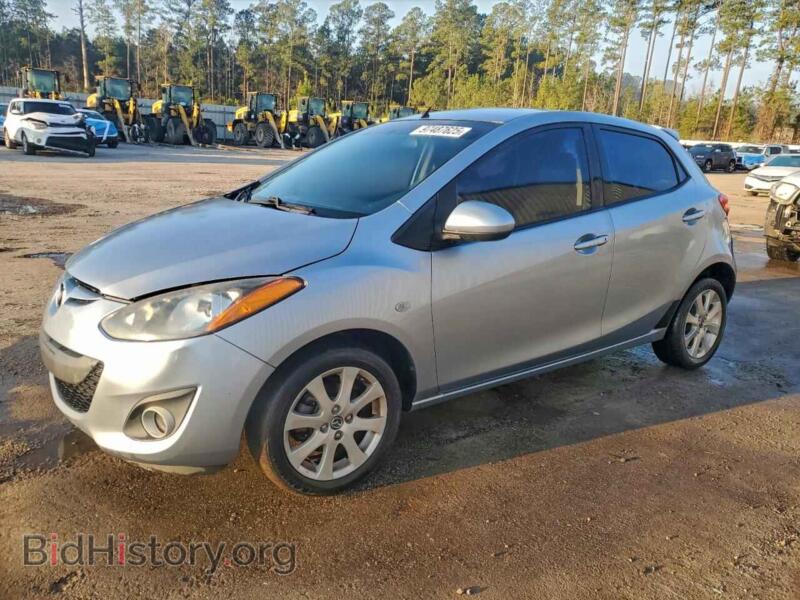2013 Mazda 2 (VIN JM1DE1LZ9D0163190) — photo 1 of 14, Copart, damage: front end