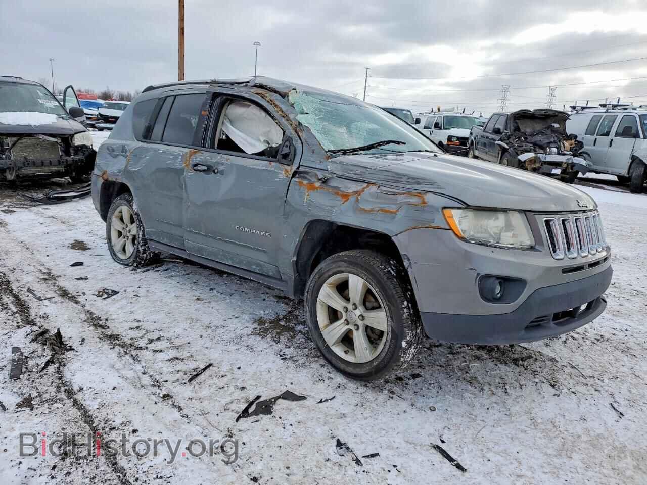 2011 JEEP COMPASS - VIN: 1J4NF1FB2BD257962 - Фото 4