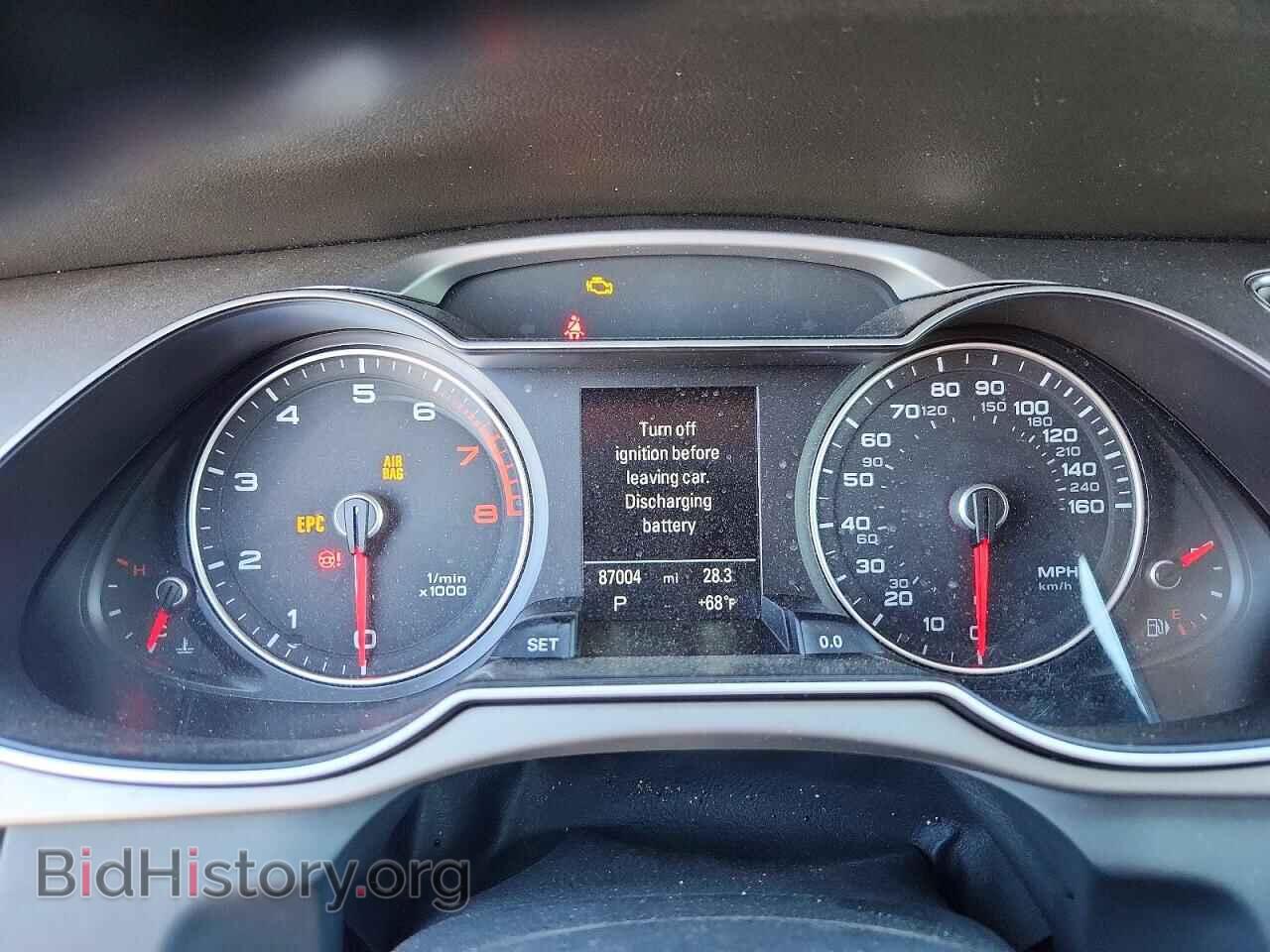 2013 AUDI A4 - VIN: WAUFFAFL1DN019954 - Фото 9
