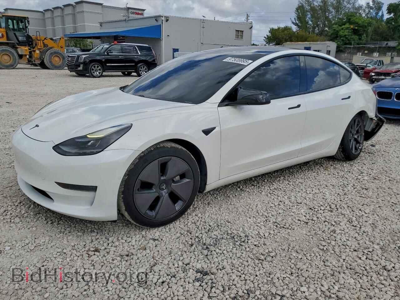 Photo 5YJ3E1EA5MF920249 - TESLA MODEL 3 2021