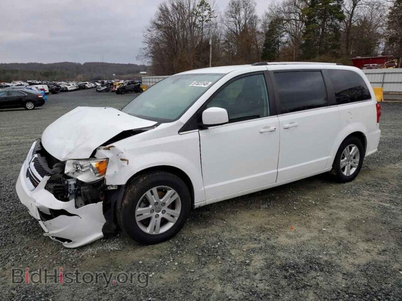2019 Dodge CARAVAN SXT (VIN 2C4RDGCG3KR773860) — фото 1 из 13, Copart, повреждение: передняя часть