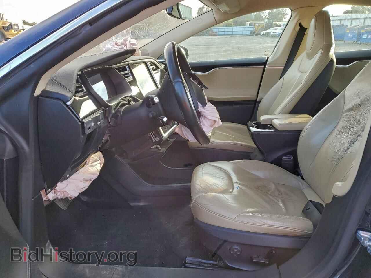 2014 TESLA MODEL S - VIN: 5YJSA1S10EFP55756 - Фото 7