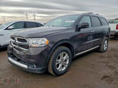 2013 Dodge DURANGO Crew, brown — VIN 1C4RDJDG0DC604032, Copart