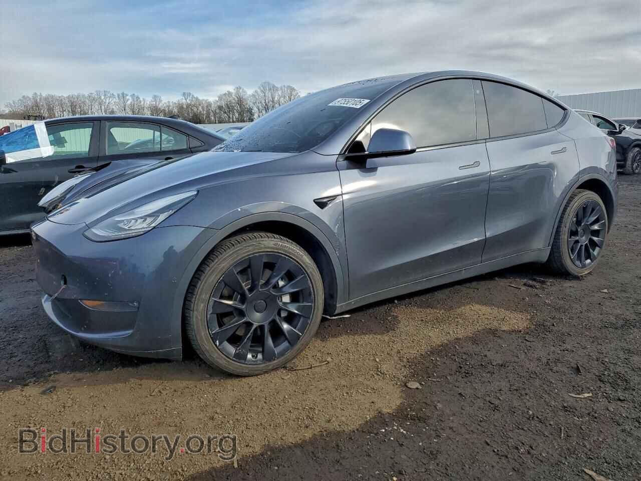 Photo 5YJYGDEF3LF001071 - TESLA MODEL Y 2020
