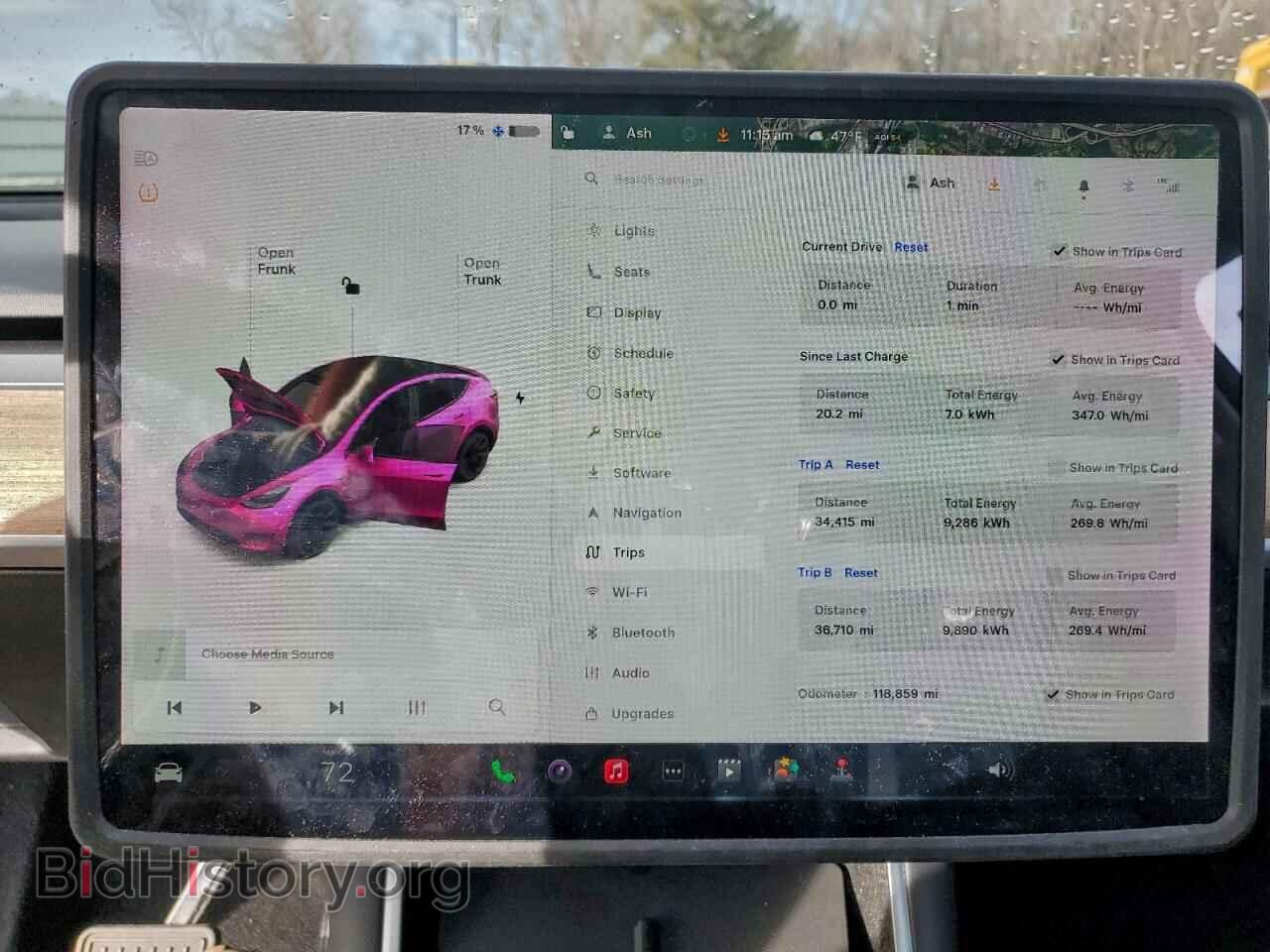 2020 TESLA MODEL Y - VIN: 5YJYGDEF3LF001071 - Фото 9