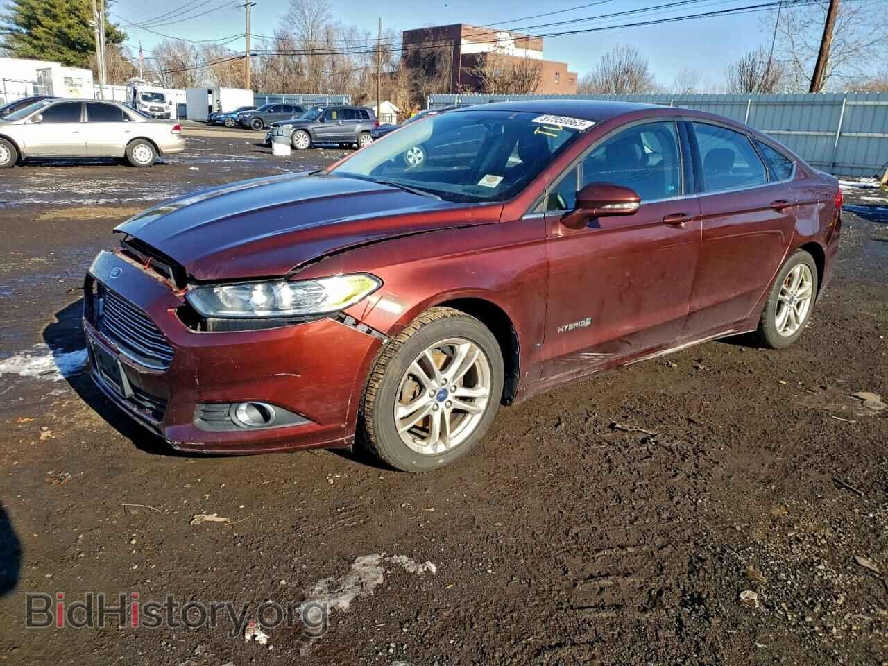 Photo 3FA6P0LU5GR310052 - FORD FUSION 2016