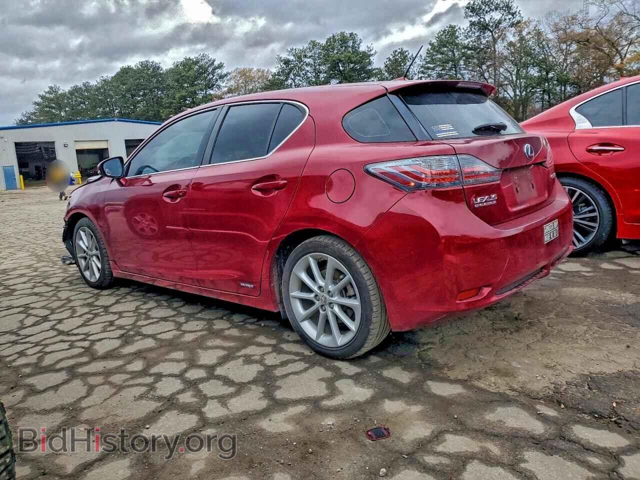 2012 LEXUS CT 200 - VIN: JTHKD5BH4C2091083 - Фото 3