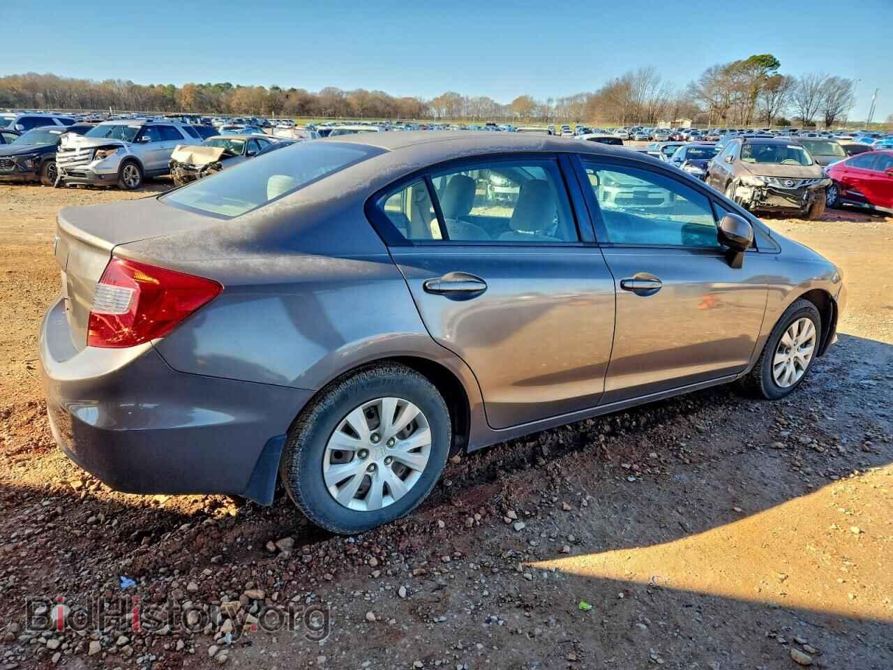 2012 HONDA CIVIC - VIN: 2HGFB2F53CH529317 - Фото 3