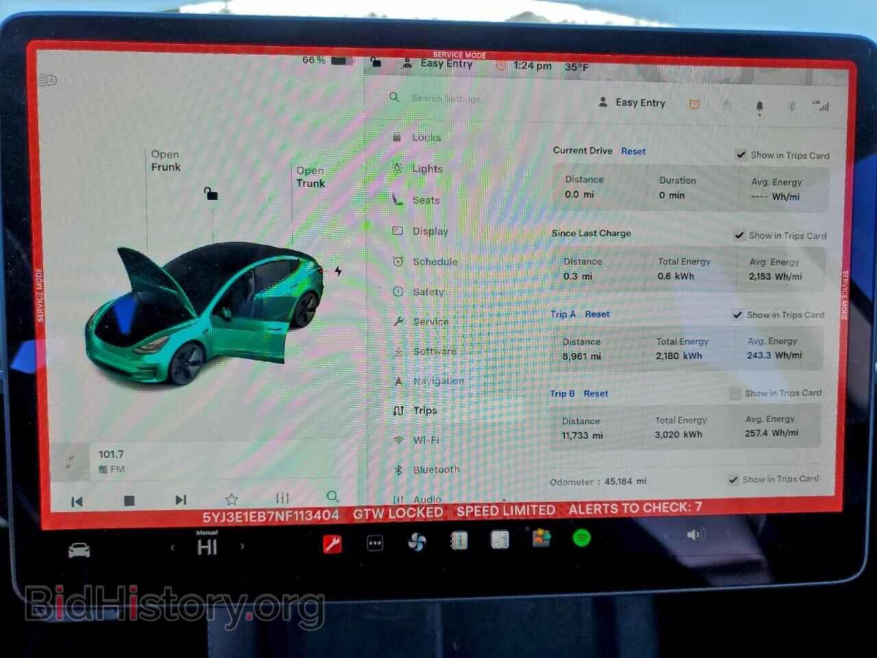 2022 TESLA MODEL 3 - VIN: 5YJ3E1EB7NF113404 - Photo 9