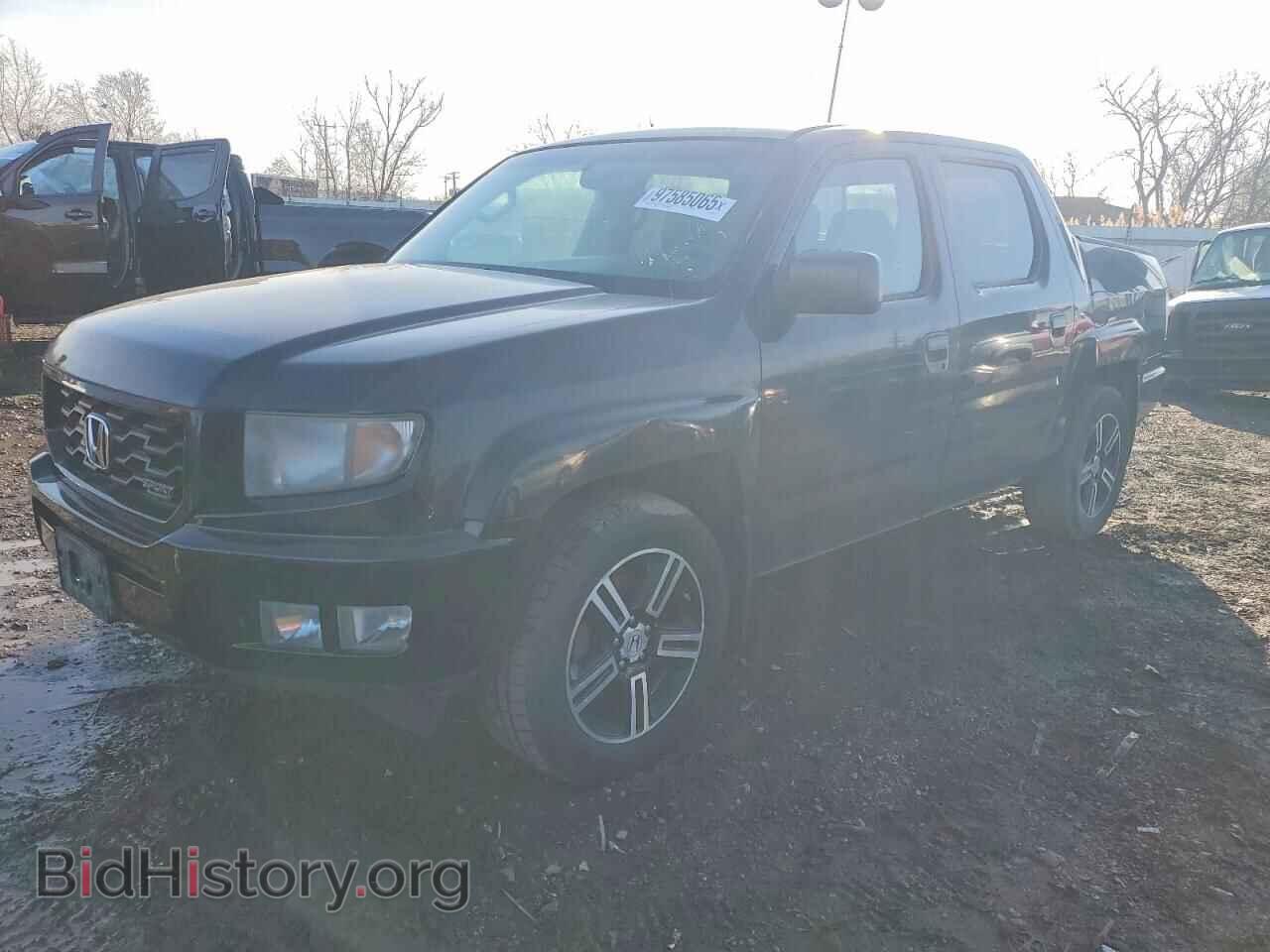 Photo 5FPYK1F72CB455579 - HONDA RIDGELINE 2012