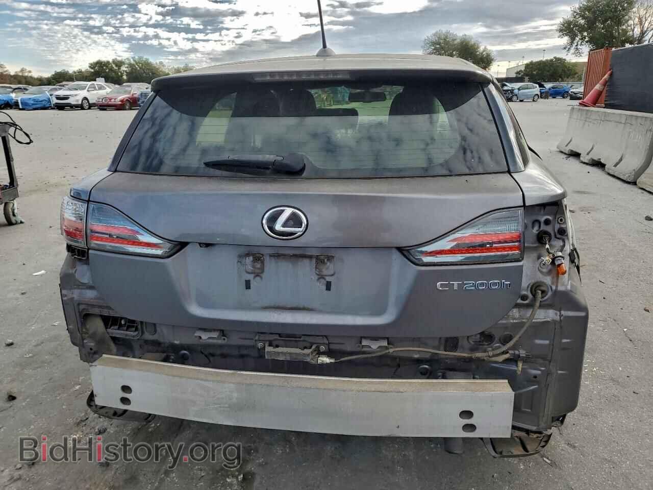 2012 LEXUS CT 200 - VIN: JTHKD5BH2C2062729 - Фото 6