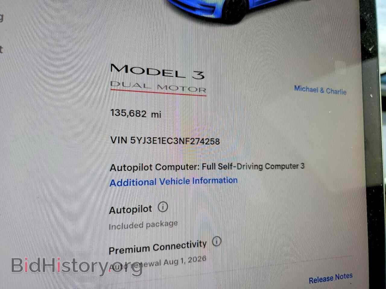 2022 TESLA MODEL 3 - VIN: 5YJ3E1EC3NF274258 - Photo 9