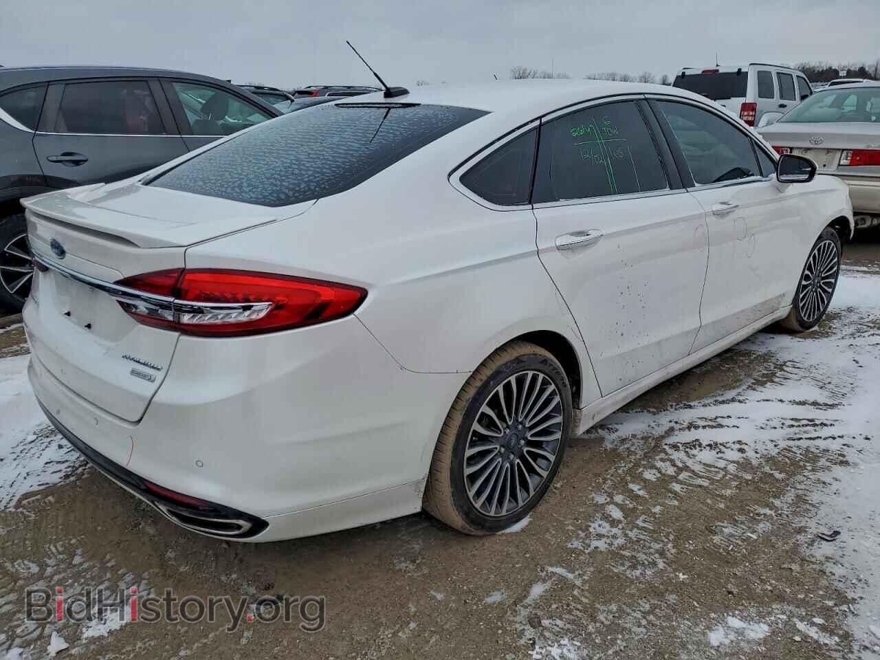 2017 FORD FUSION - VIN: 3FA6P0K98HR405686 - Фото 3