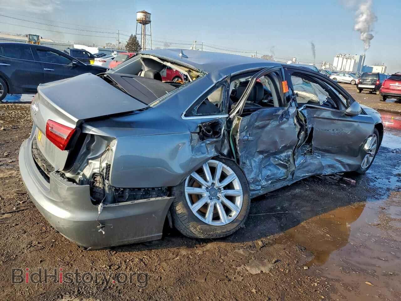 2013 AUDI A6 - VIN: WAUGFAFC6DN146008 - Фото 3