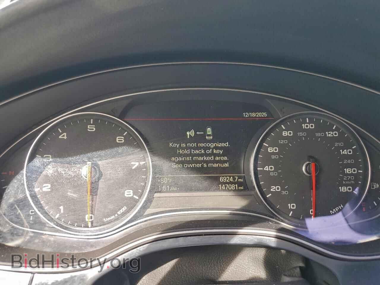 2014 AUDI A6 - VIN: WAUGFAFC7EN085401 - Фото 9