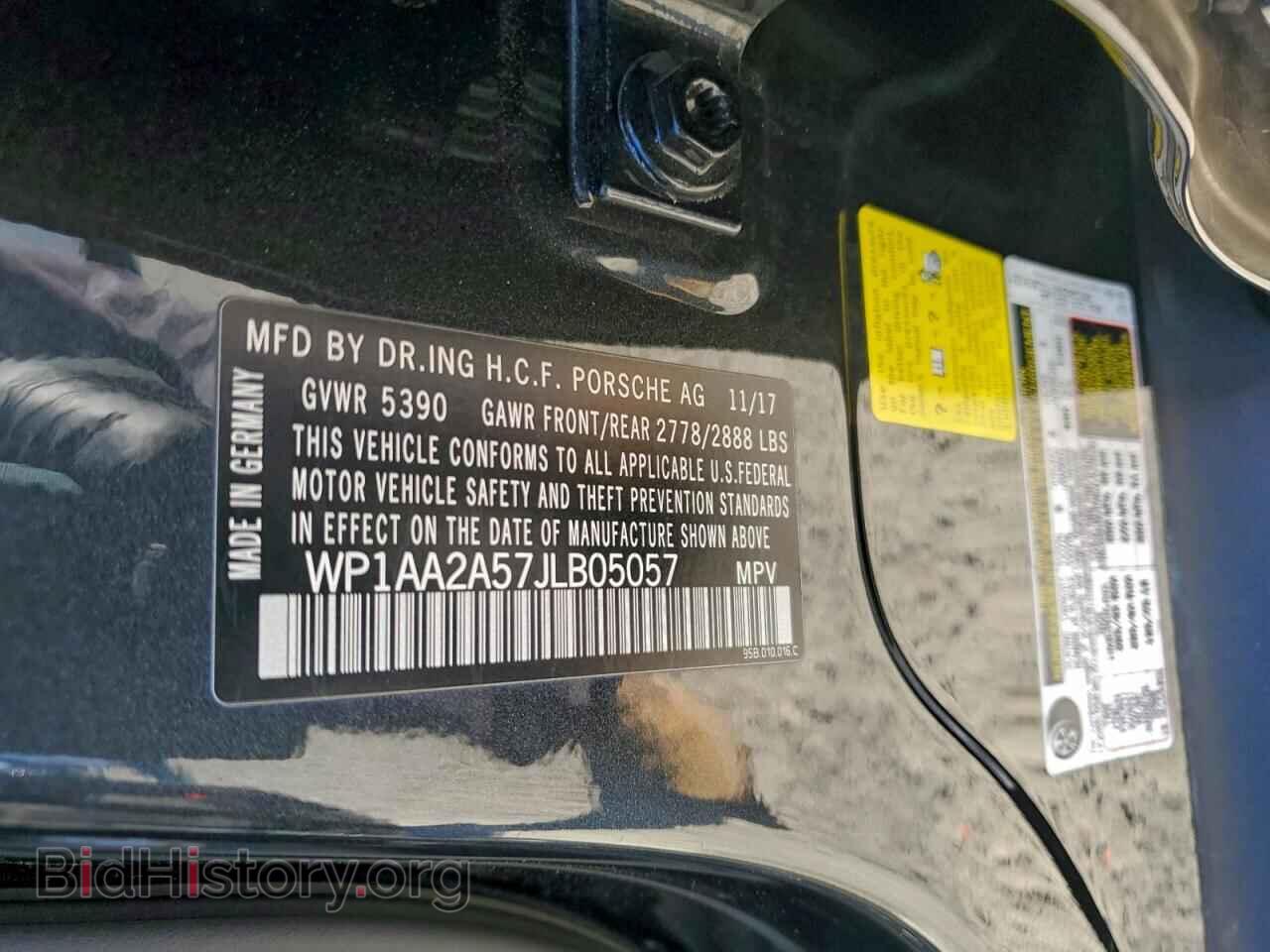 2018 PORSCHE MACAN - VIN: WP1AA2A57JLB05057 - Фото 13