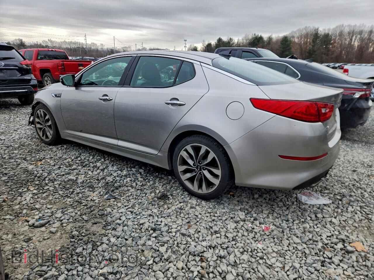 2015 KIA OPTIMA - VIN: 5XXGR4A69FG371292 - Фото 2