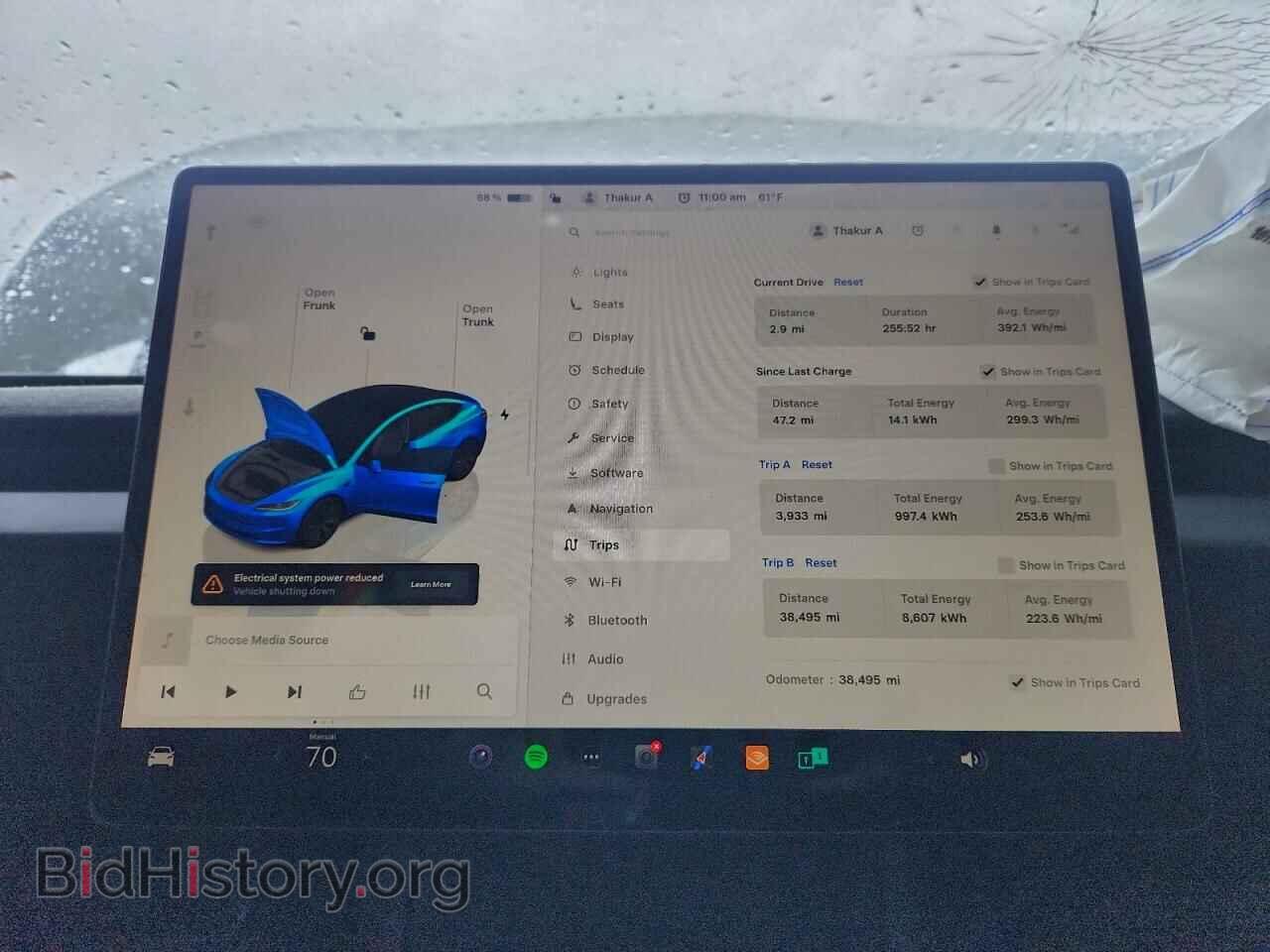 2025 TESLA MODEL 3 - VIN: 5YJ3E1EA7SF937728 - Photo 9