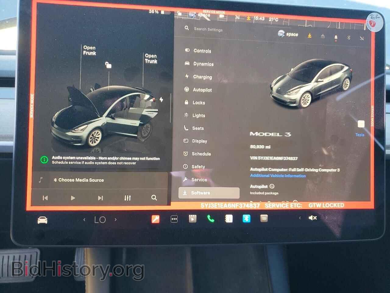 2022 TESLA MODEL 3 - VIN: 5YJ3E1EA6NF374837 - Photo 9