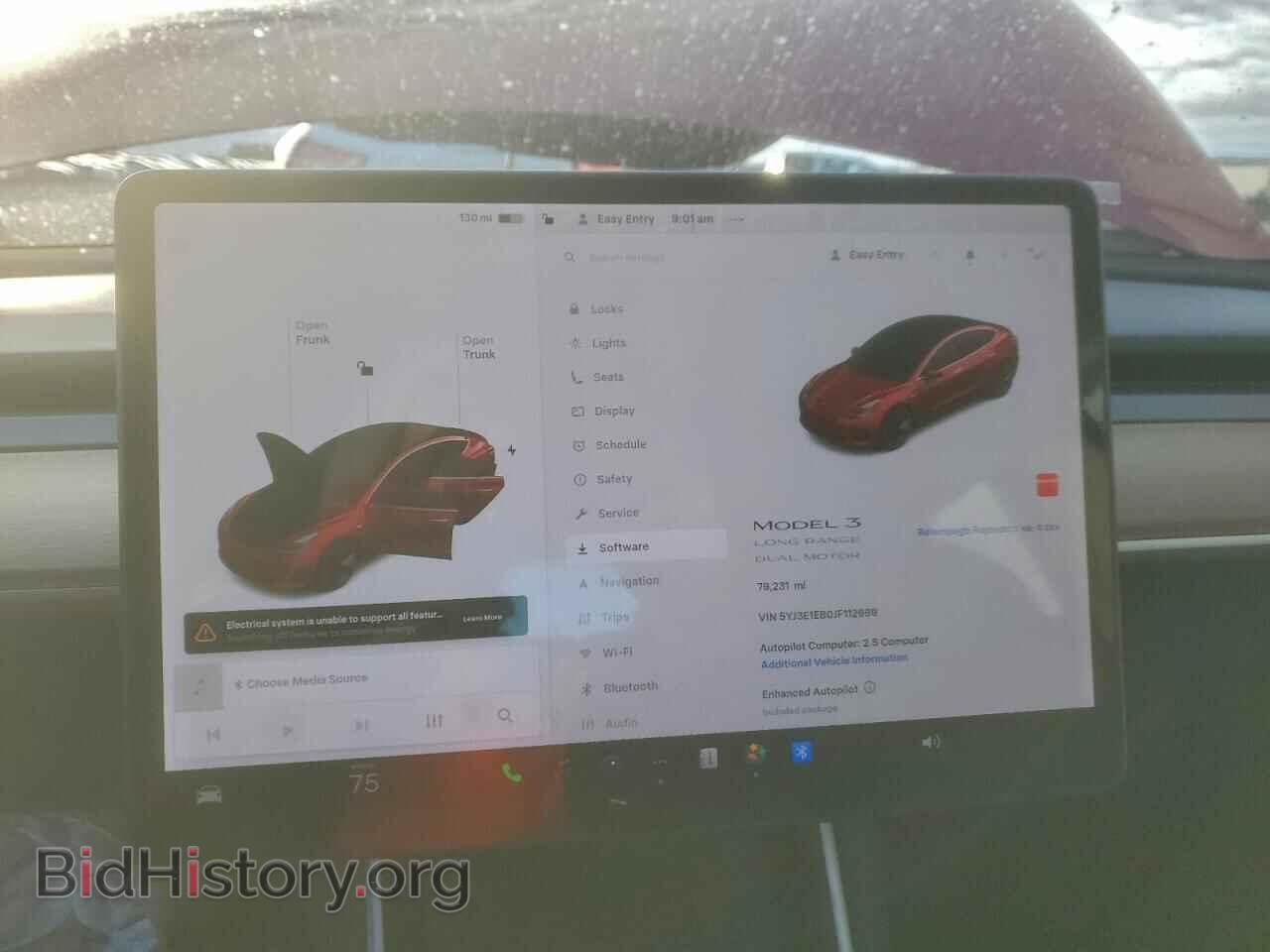 2018 TESLA MODEL 3 - VIN: 5YJ3E1EB0JF112699 - Фото 9