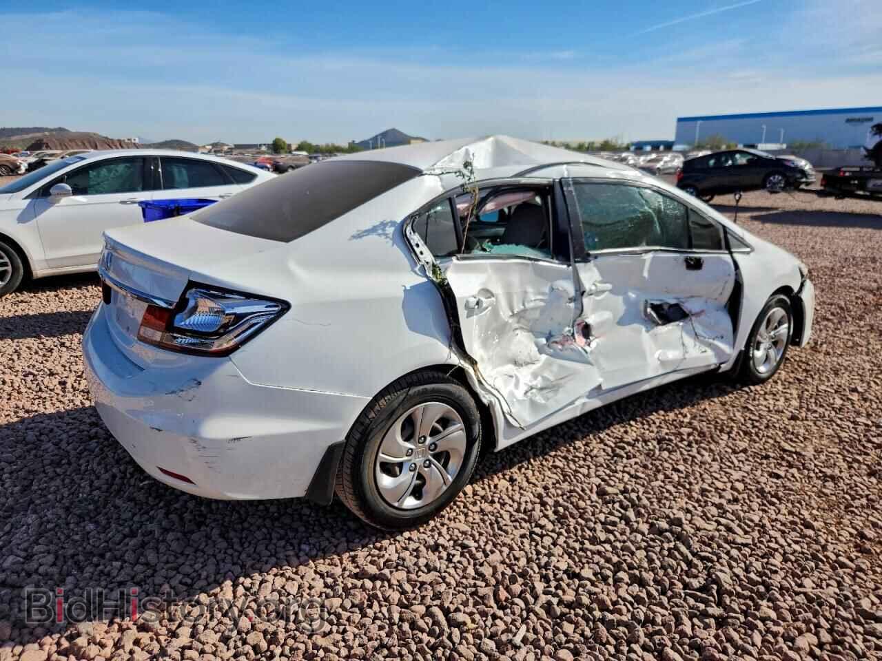 2014 HONDA CIVIC - VIN: 19XFB2F55EE047221 - Фото 3
